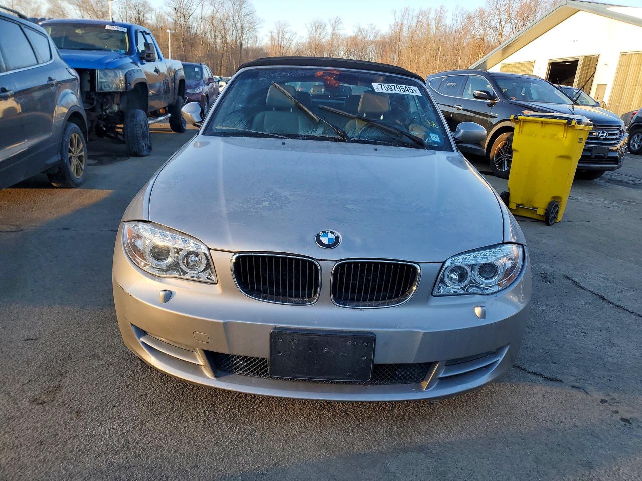 2009 Bmw 128 I Beige vin: WBAUN13549VH80570