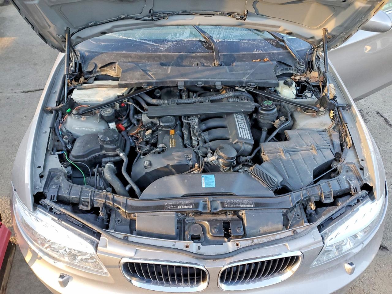 2009 Bmw 128 I Beige vin: WBAUN13549VH80570