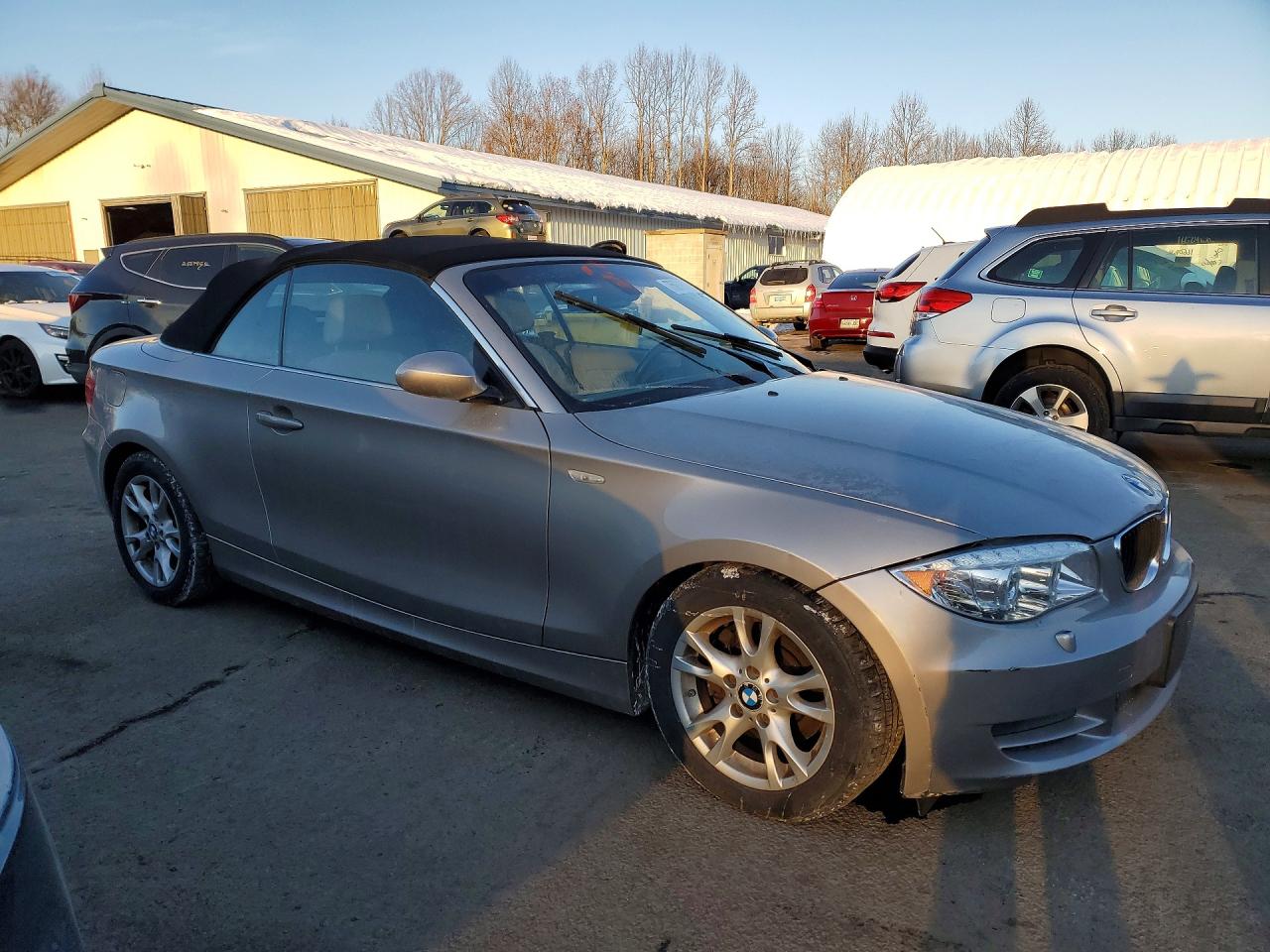 2009 Bmw 128 I Beige vin: WBAUN13549VH80570