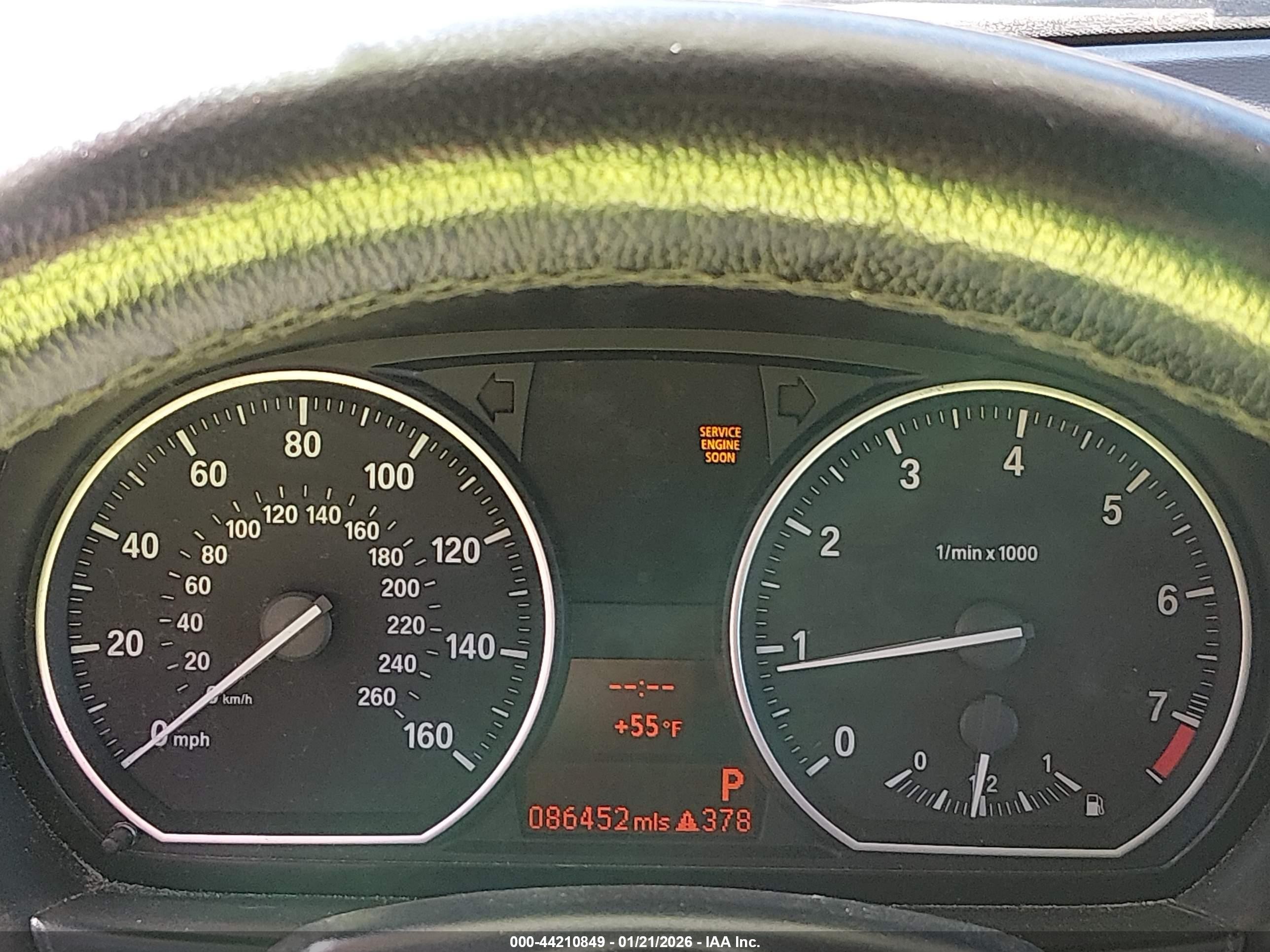2009 Bmw 128i   Серебряный vin: WBAUN13559VH80738