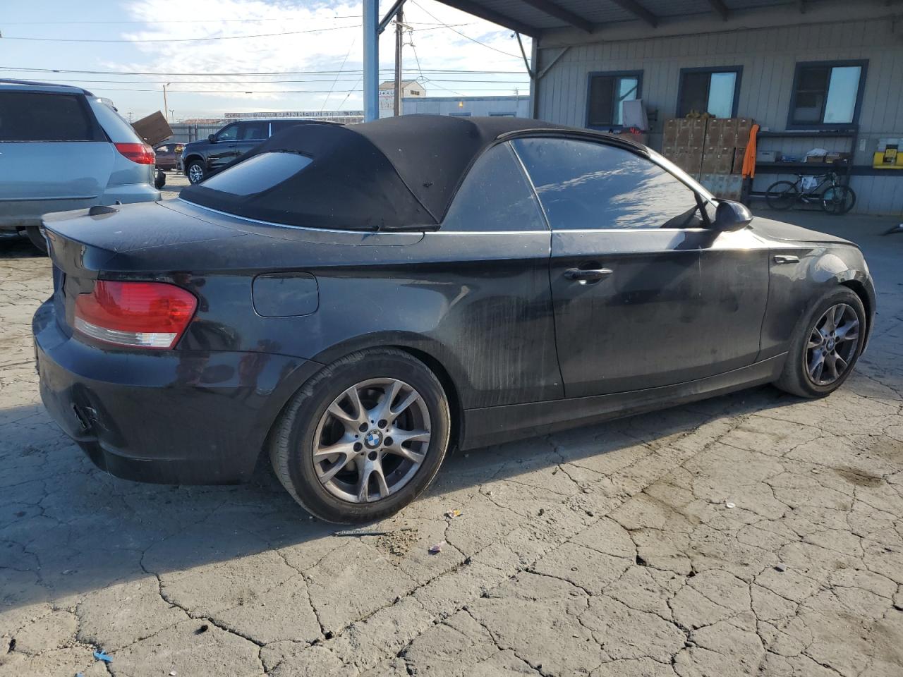 2009 Bmw 128 I Black vin: WBAUN13569VH80702
