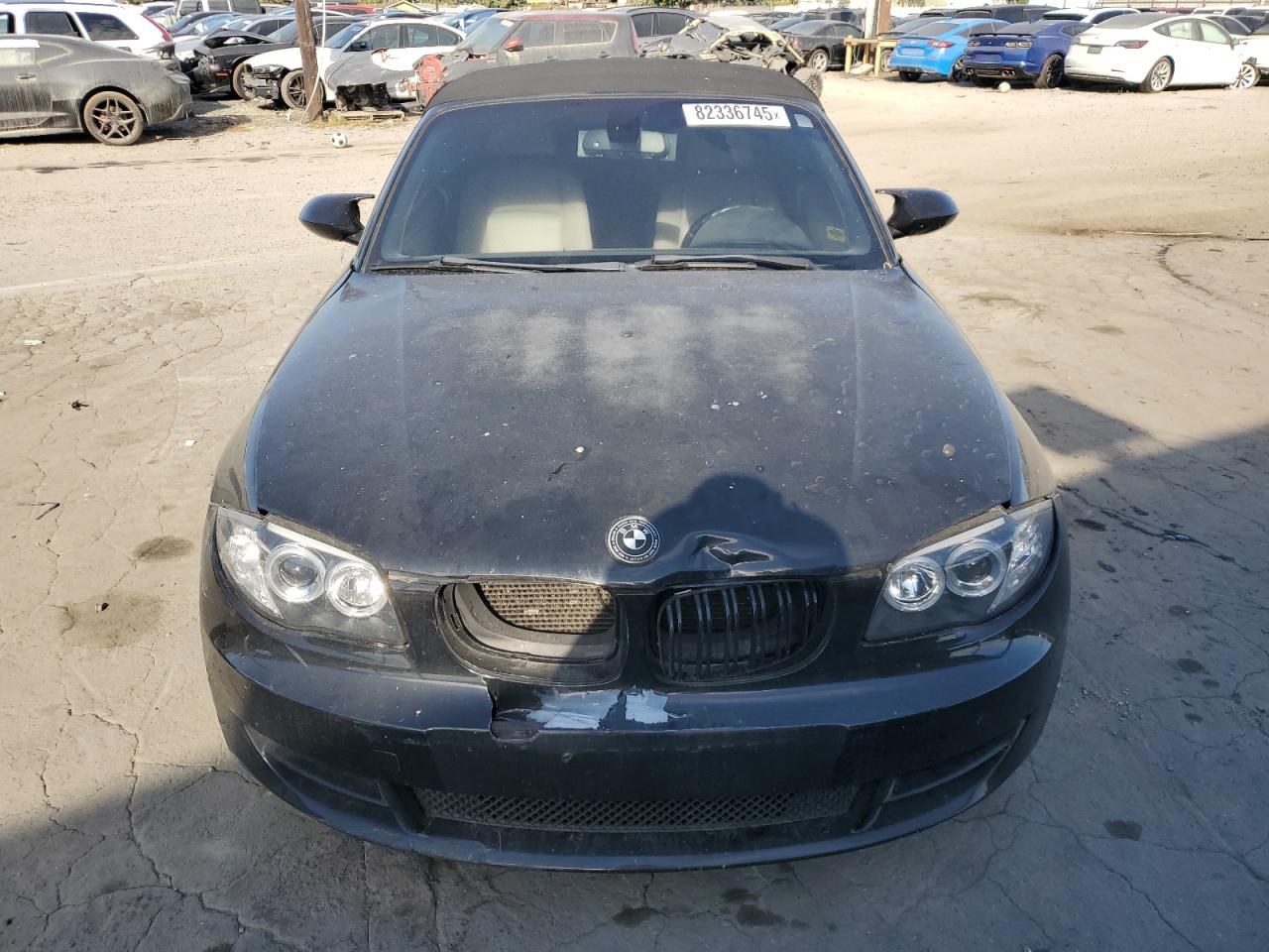 2009 Bmw 128 I Black vin: WBAUN13569VH80702