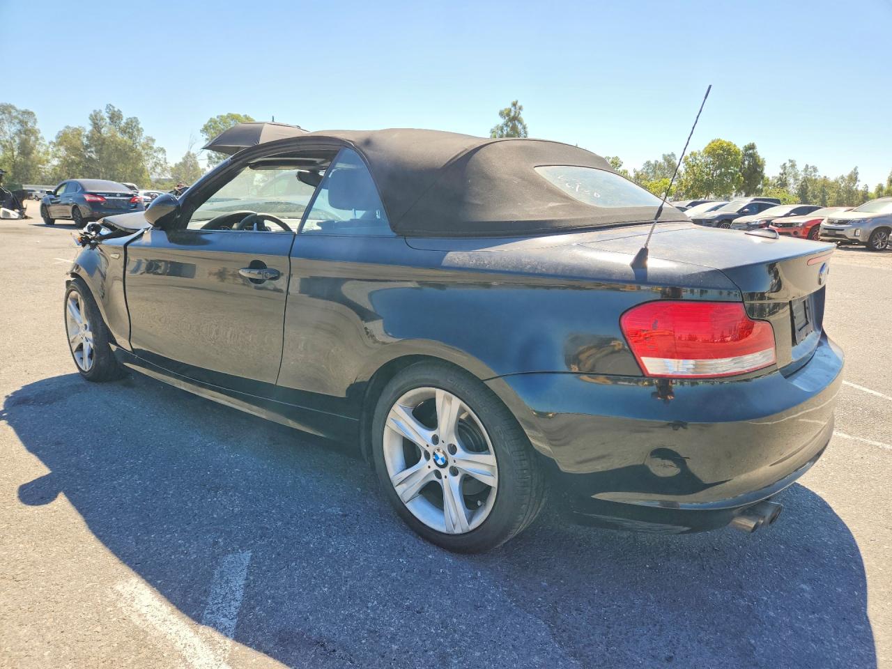 2009 Bmw 128 I Black vin: WBAUN13569VH81428