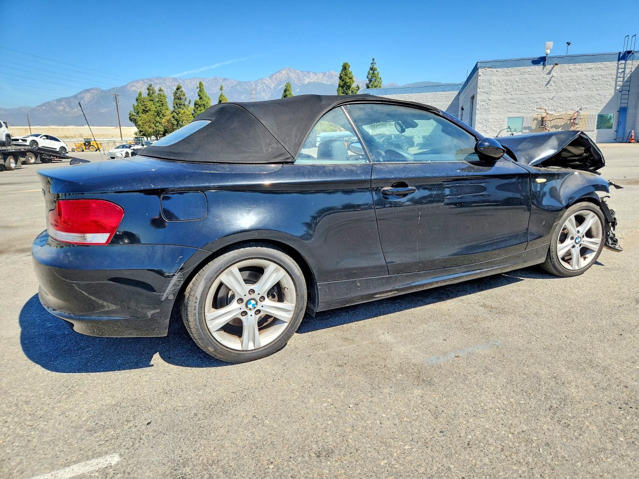 2009 Bmw 128 I Black vin: WBAUN13569VH81428