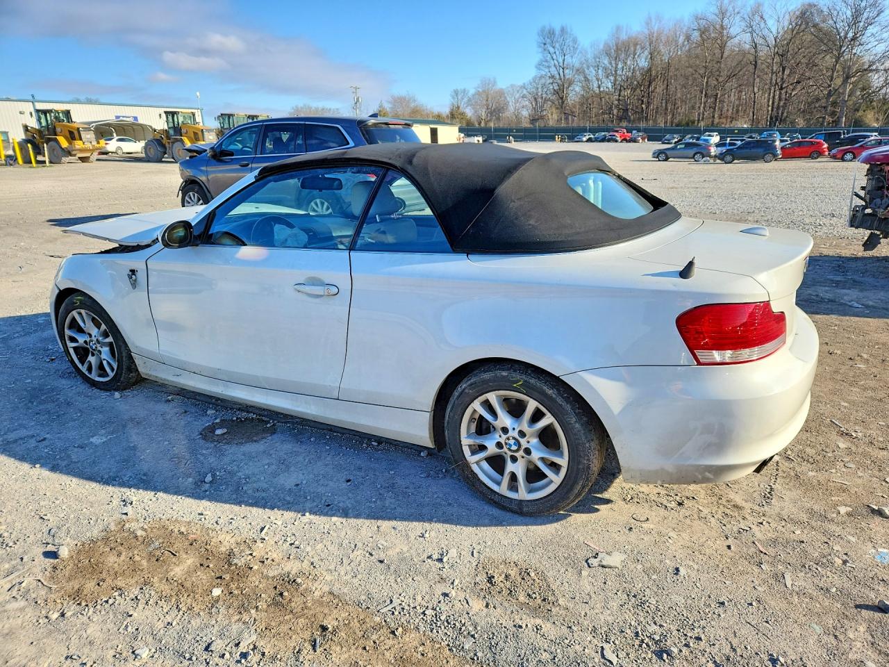 2009 Bmw 128 I Белый vin: WBAUN13599VH80726