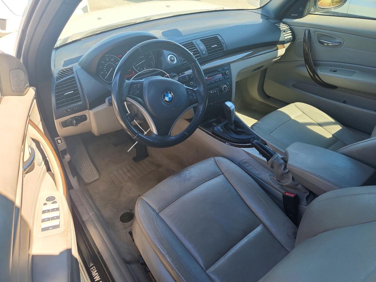 2011 Bmw 128 I White vin: WBAUN1C50BVH82774