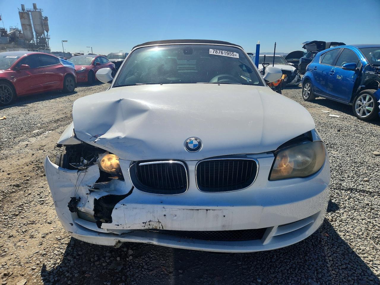 2011 Bmw 128 I White vin: WBAUN1C50BVH82774