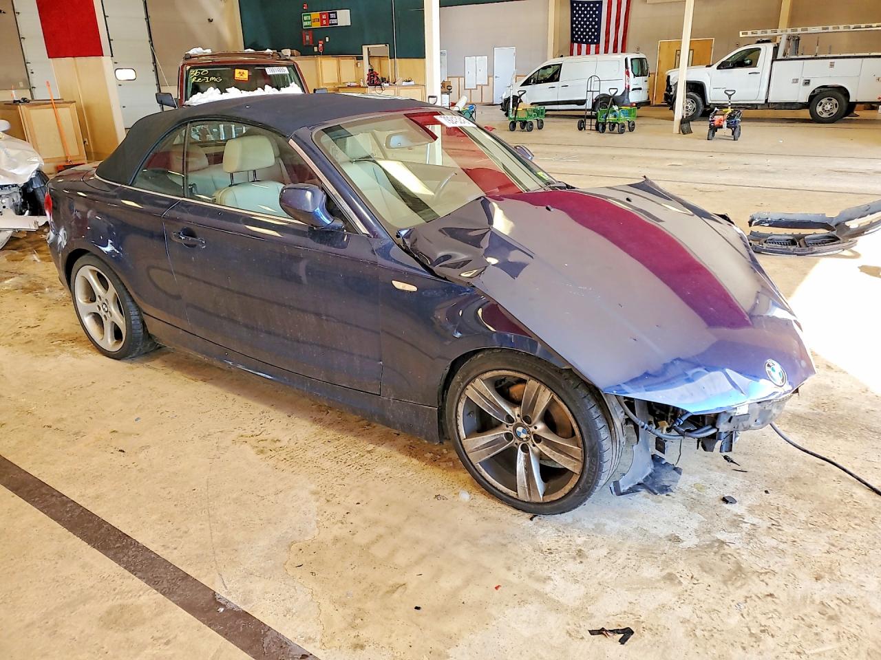 2011 Bmw 128 I Blue vin: WBAUN1C50BVH83679
