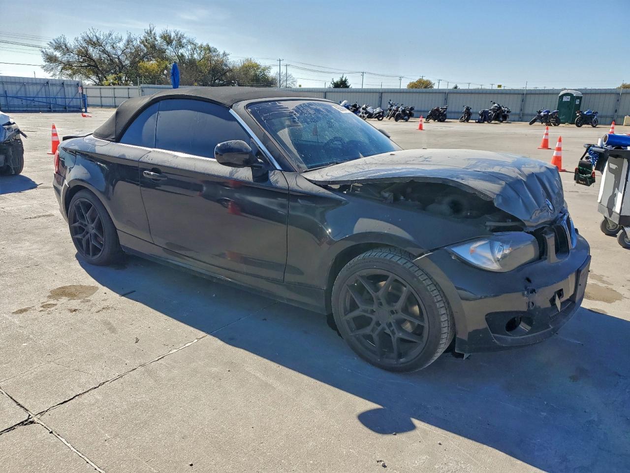 2012 Bmw 128 I Черный vin: WBAUN1C50CVH84414