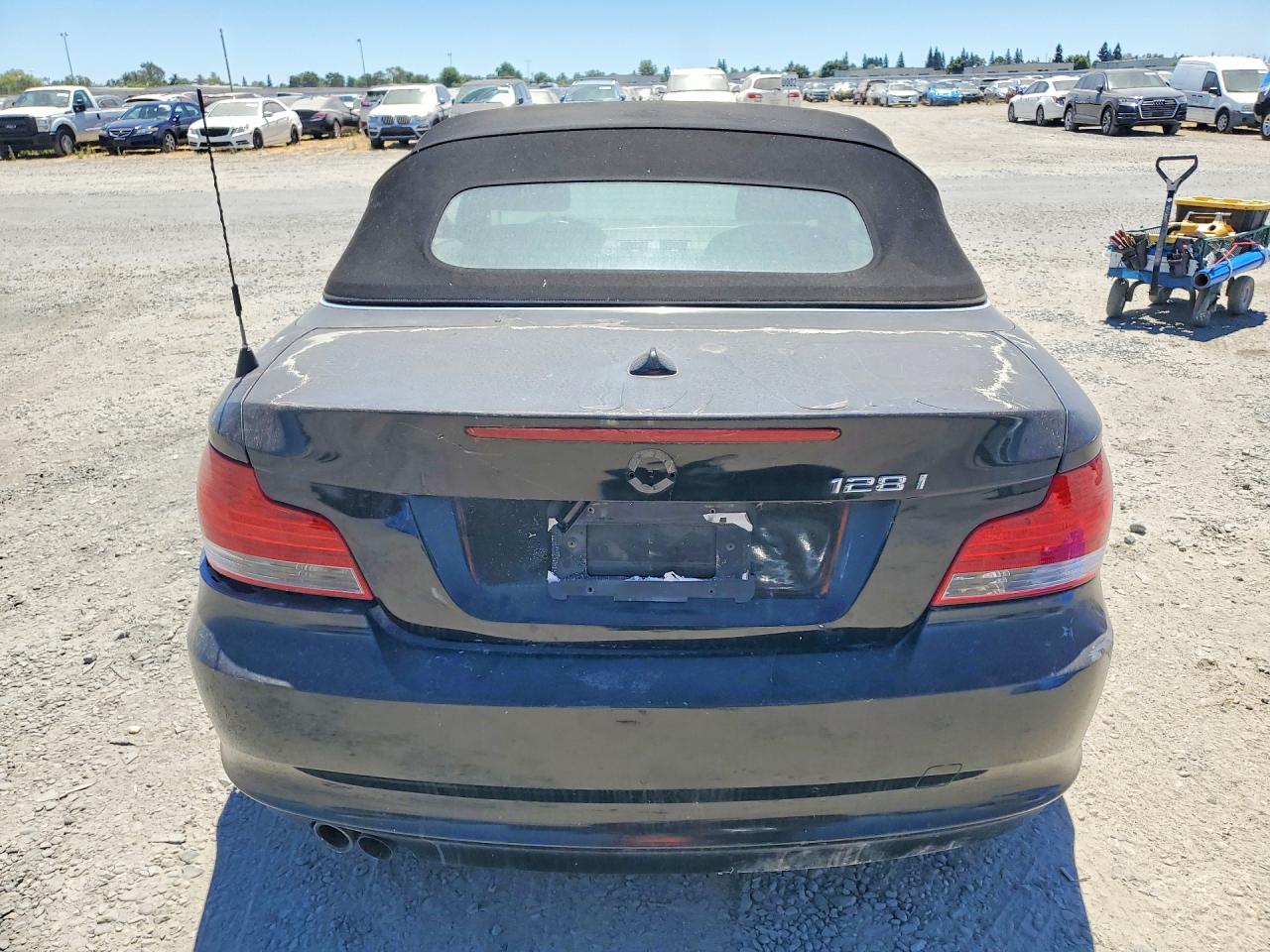2011 Bmw 128 I Black vin: WBAUN1C51BVH82718