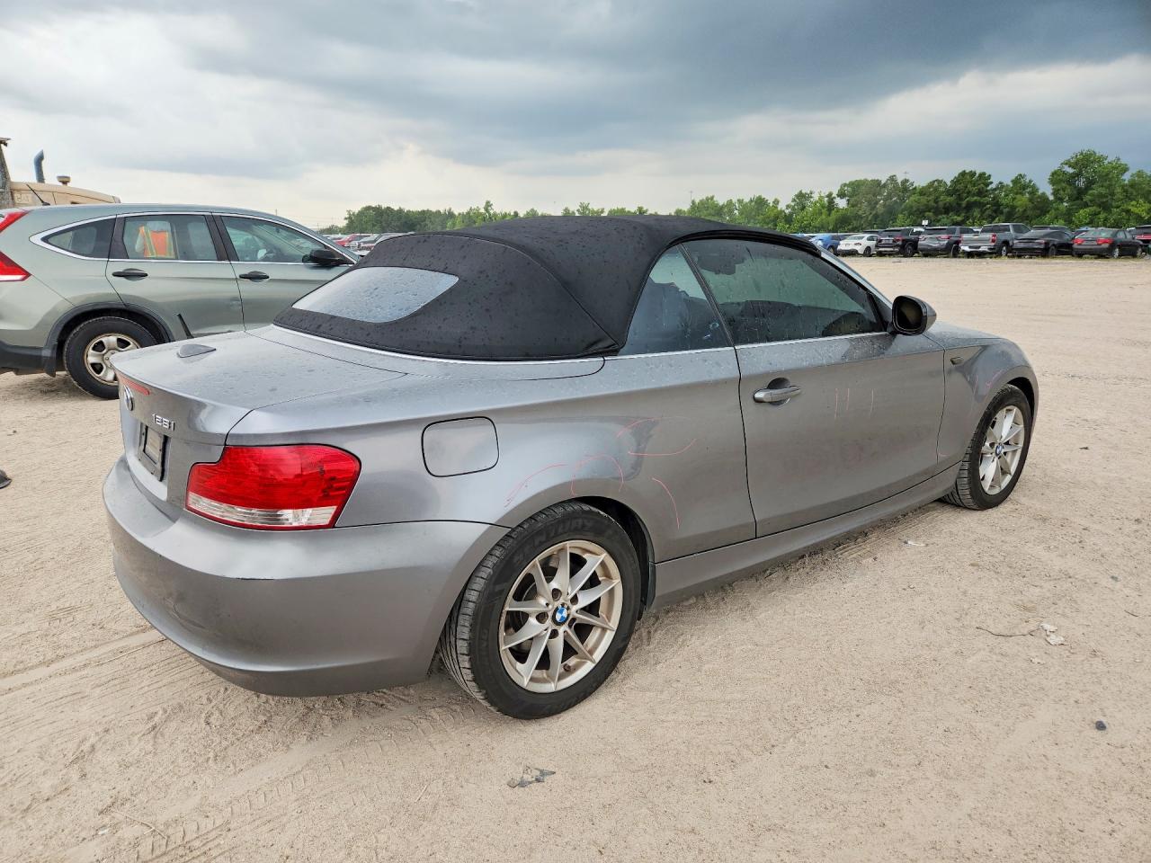 2011 Bmw 128 I Gray vin: WBAUN1C51BVH83299