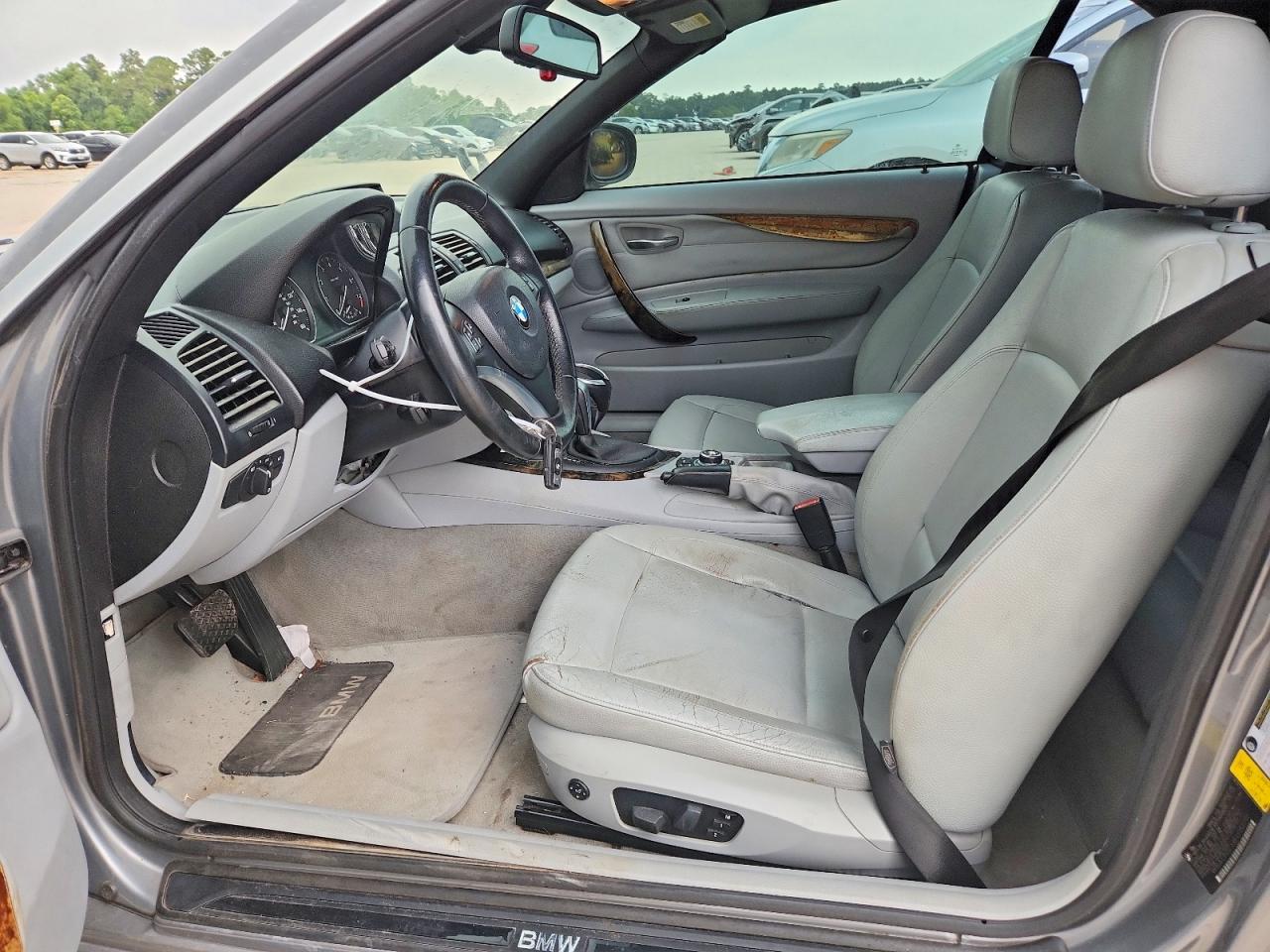 2011 Bmw 128 I Gray vin: WBAUN1C51BVH83299