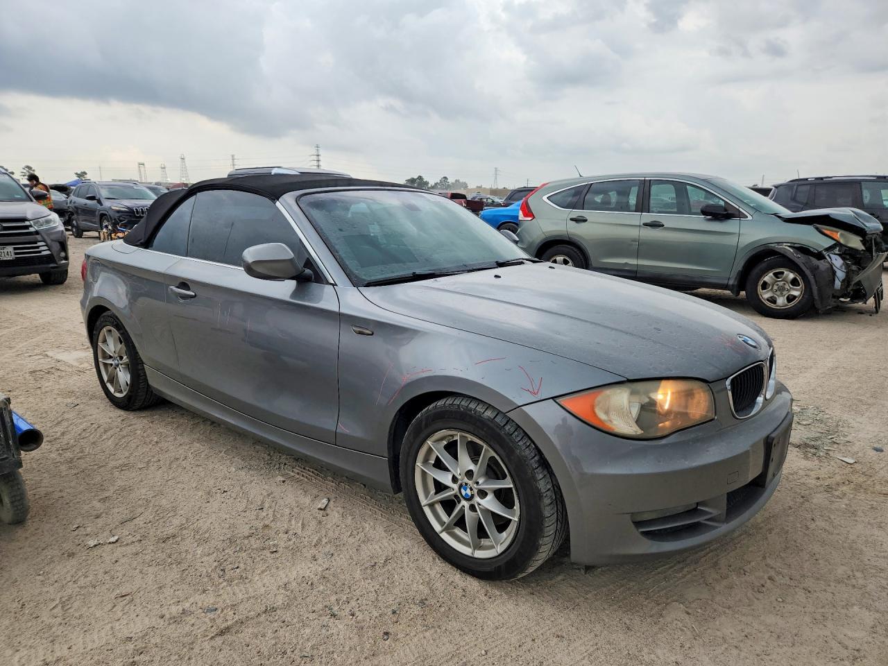 2011 Bmw 128 I Gray vin: WBAUN1C51BVH83299