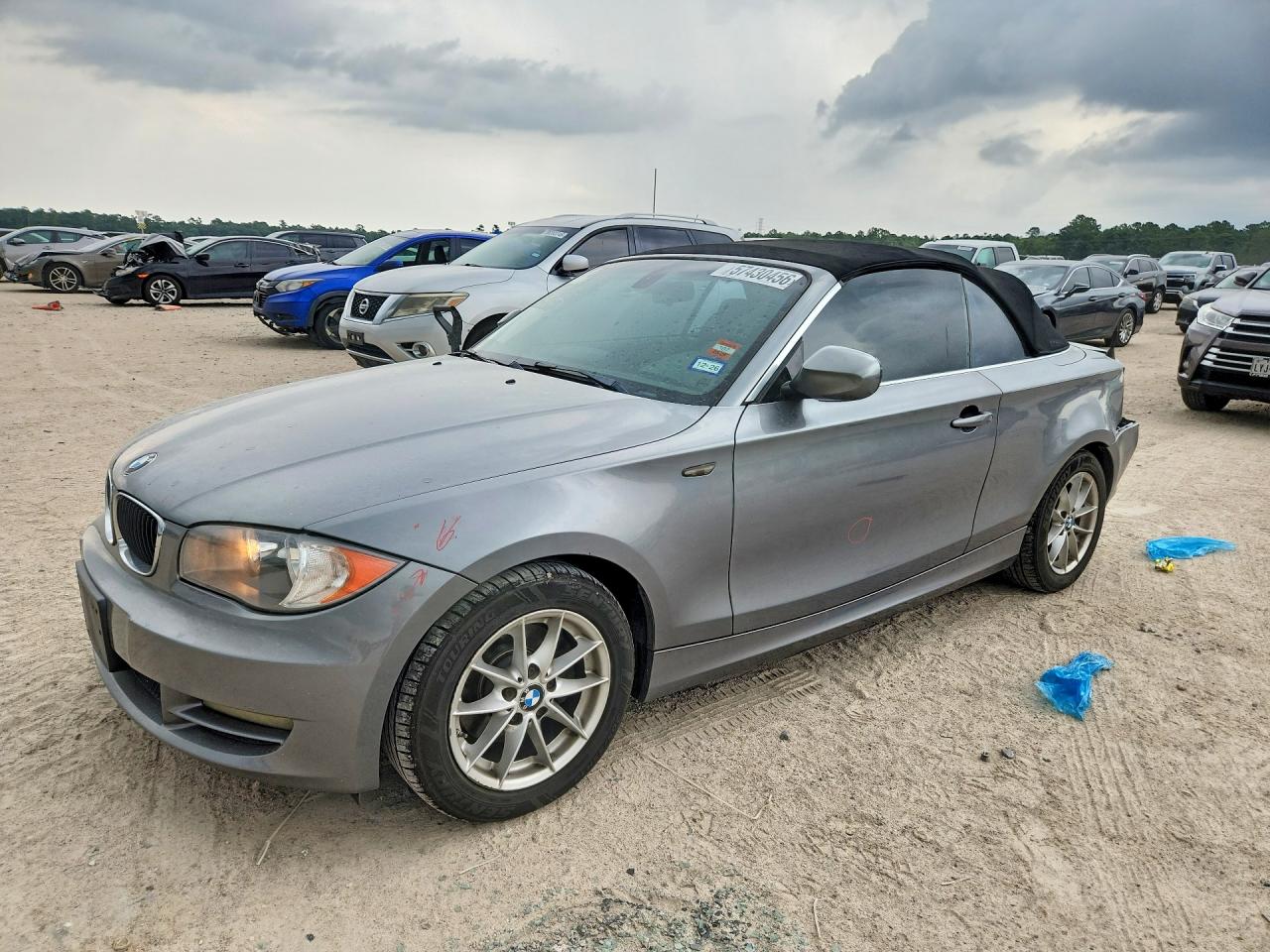 2011 Bmw 128 I Gray vin: WBAUN1C51BVH83299