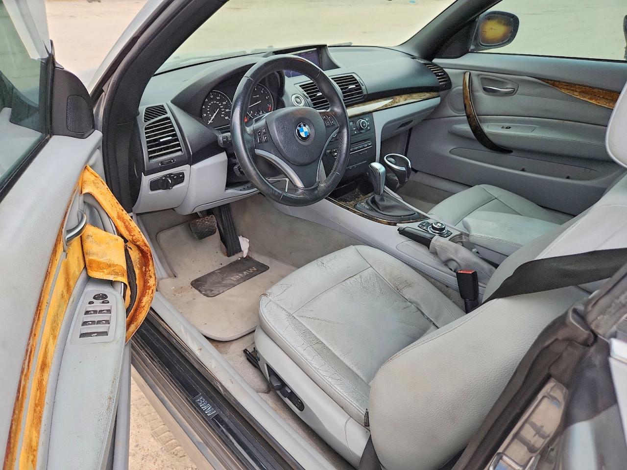 2011 Bmw 128 I Gray vin: WBAUN1C51BVH83299