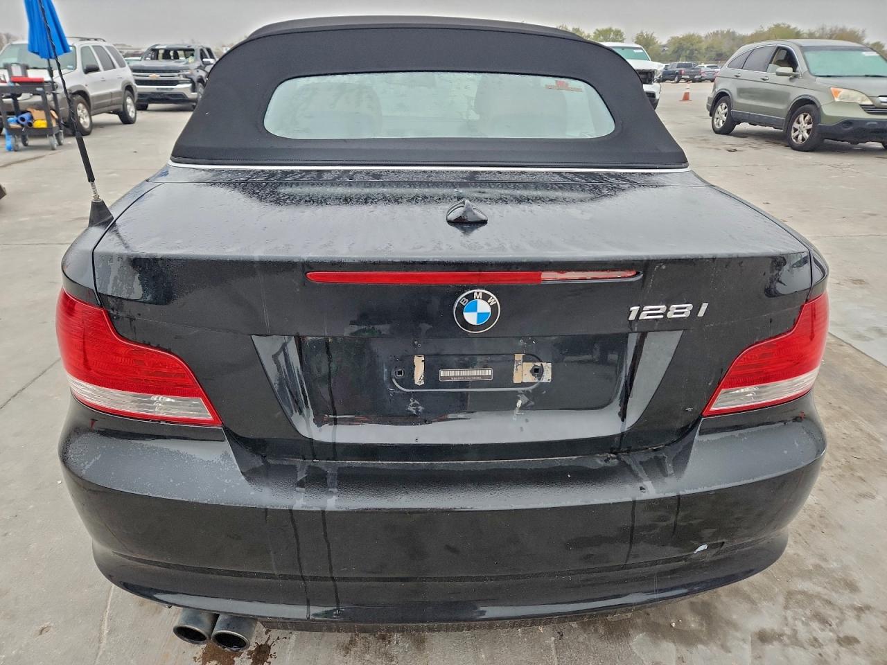 2010 Bmw 128 I Black vin: WBAUN1C52AVH81883