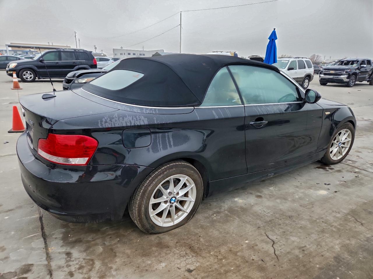 2010 Bmw 128 I Black vin: WBAUN1C52AVH81883