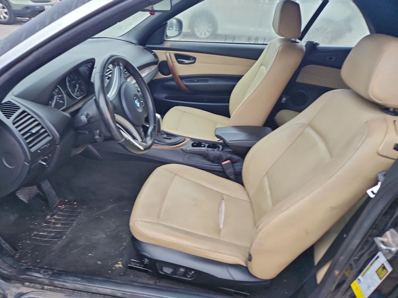 2010 Bmw 128 I Black vin: WBAUN1C52AVH81883