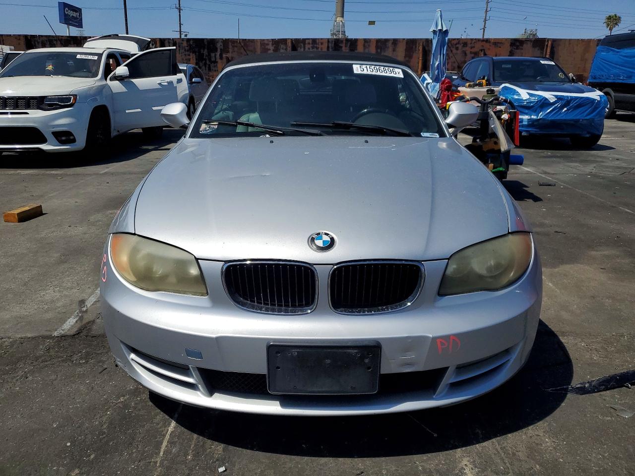 2011 Bmw 128 I Silver vin: WBAUN1C52BVH83053