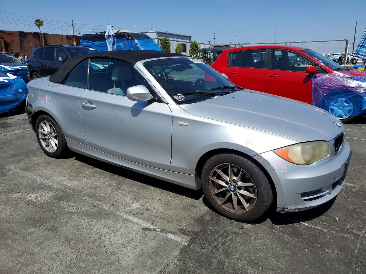 2011 Bmw 128 I Silver vin: WBAUN1C52BVH83053