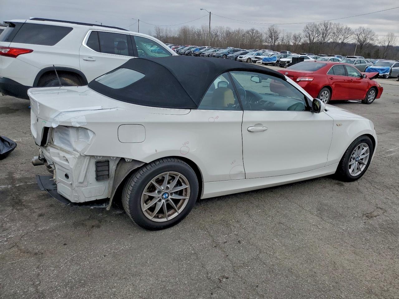 2011 Bmw 128 I White vin: WBAUN1C52BVH83800