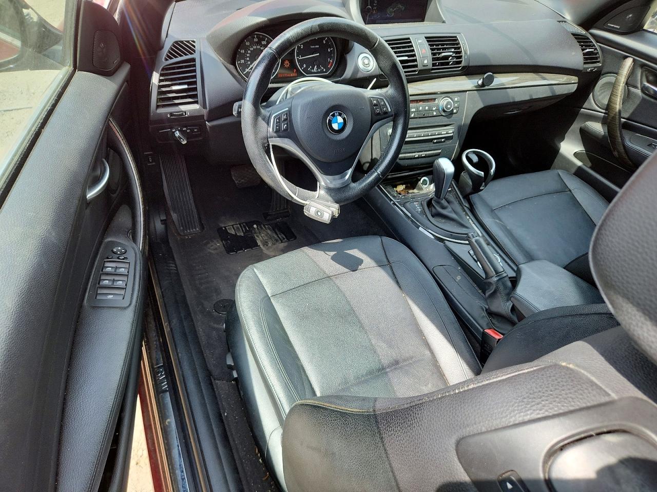 2013 Bmw 128 I Red vin: WBAUN1C52DVR00923