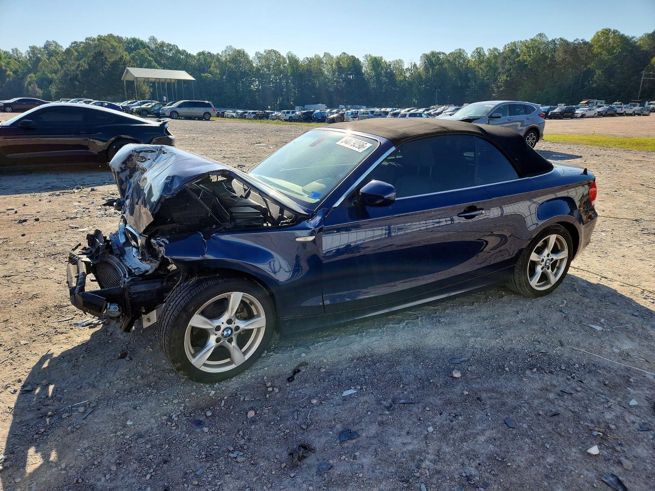 2012 Bmw 128 I Blue vin: WBAUN1C53CVH84066