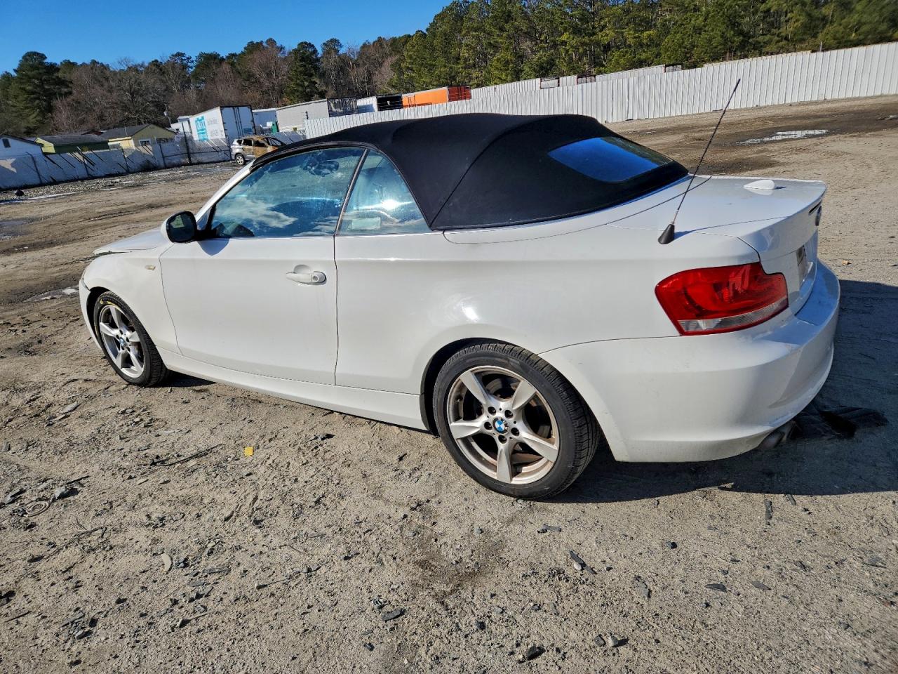 2012 Bmw 128 I White vin: WBAUN1C54CVH78101