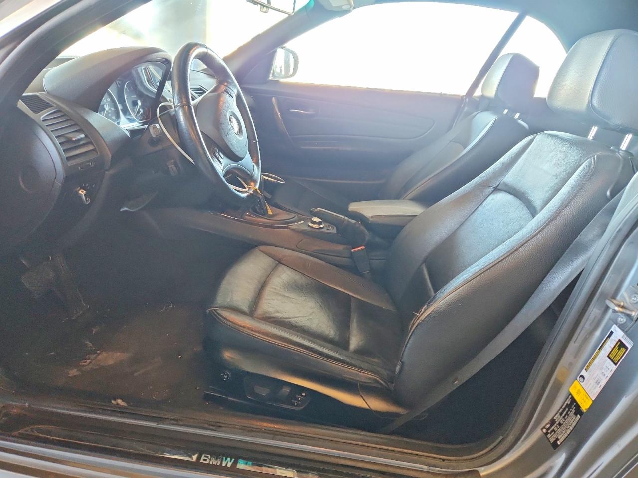2012 Bmw 128 I Gray vin: WBAUN1C54CVH84481