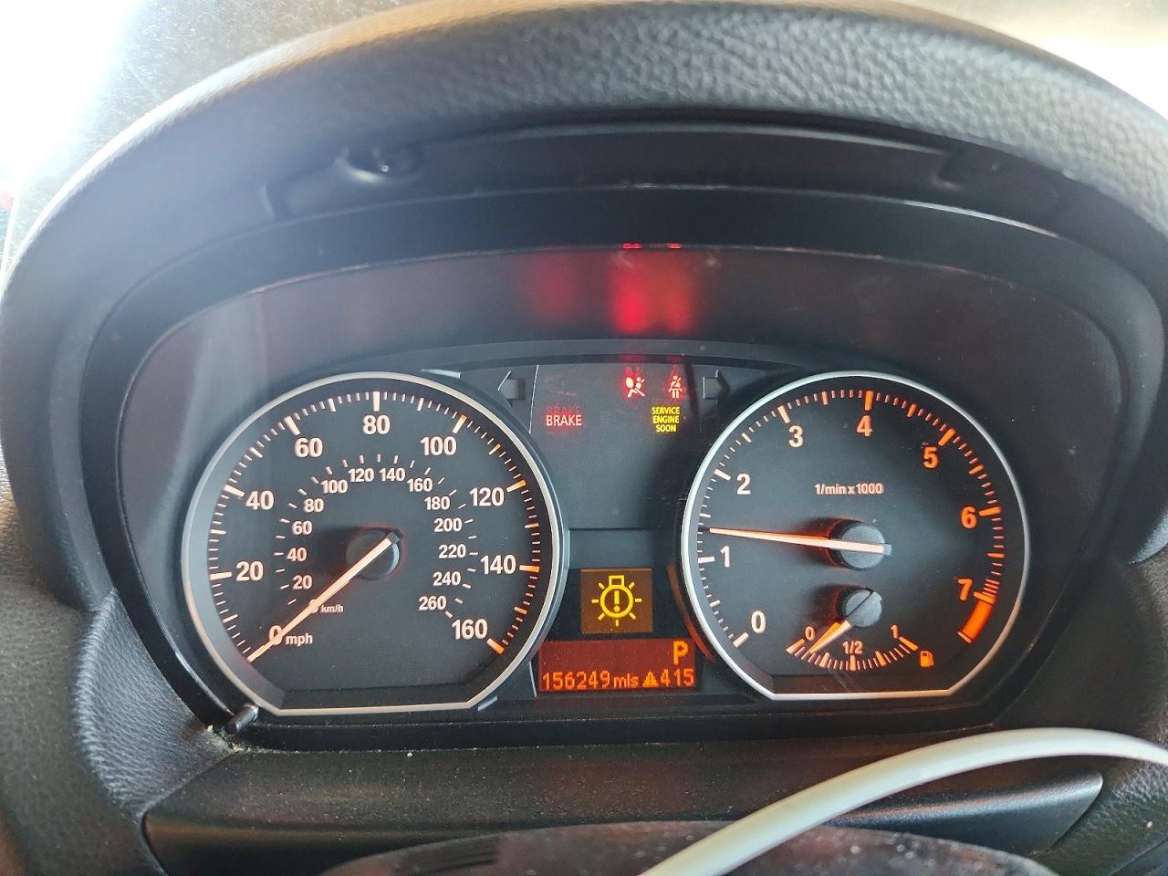 2012 Bmw 128 I Gray vin: WBAUN1C54CVH84481