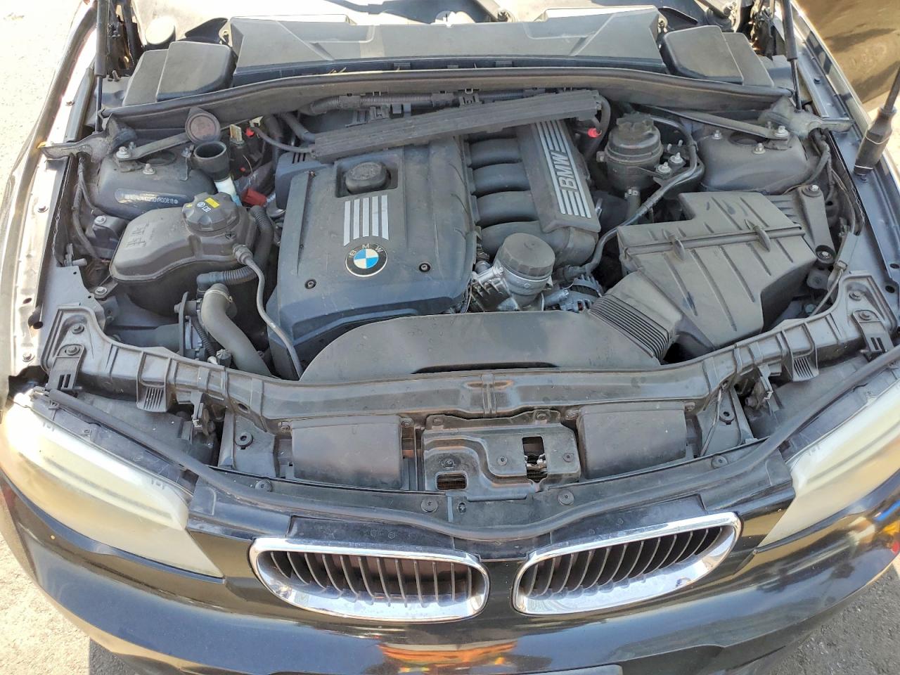2013 Bmw 128 I Black vin: WBAUN1C55DVR00818