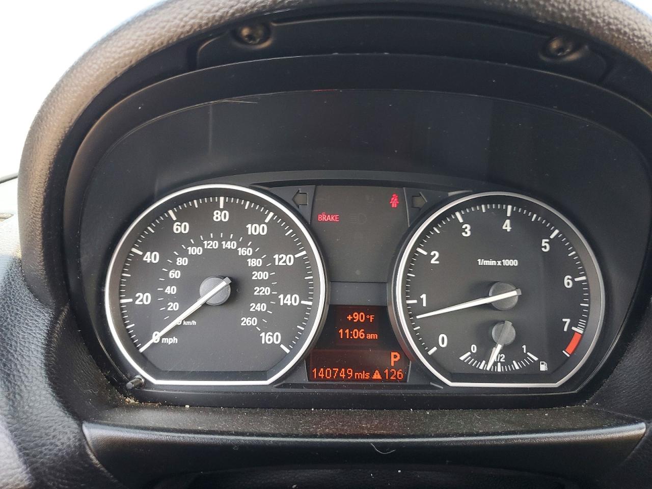 2013 Bmw 128 I Black vin: WBAUN1C55DVR00818