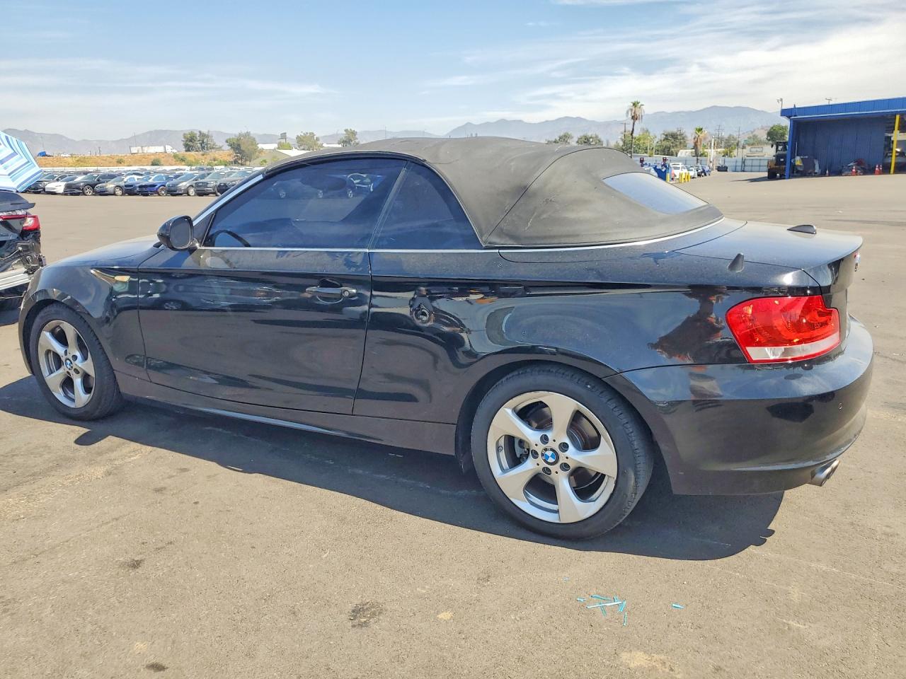 2013 Bmw 128 I Black vin: WBAUN1C55DVR00818