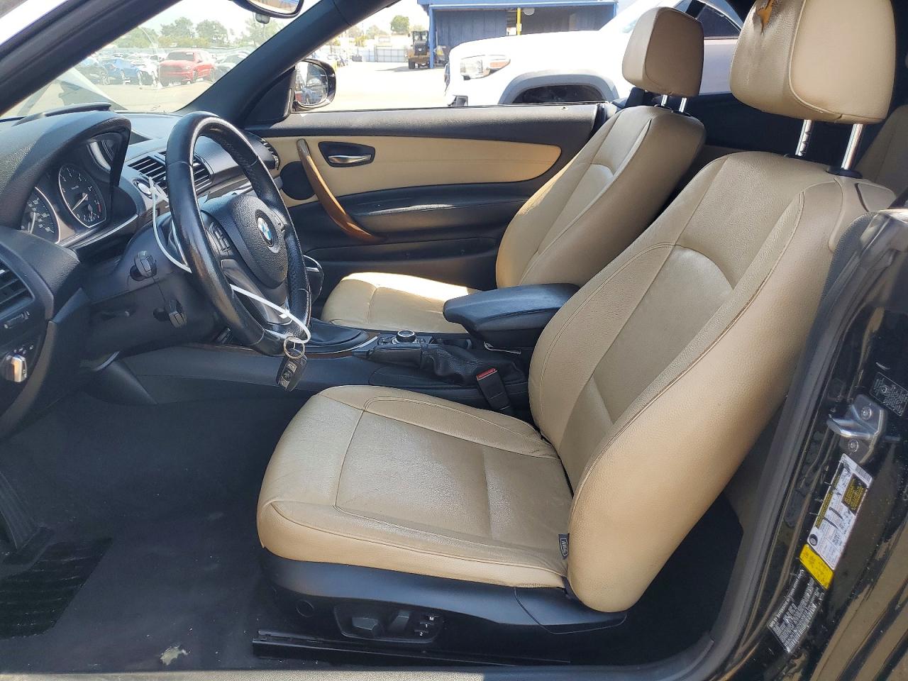2013 Bmw 128 I Black vin: WBAUN1C55DVR00818