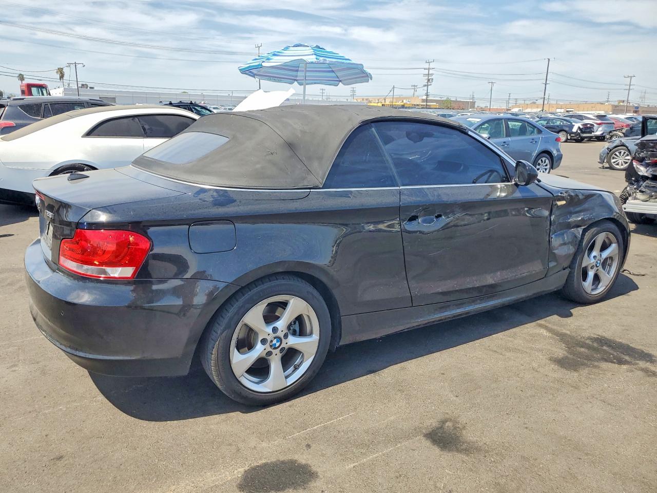 2013 Bmw 128 I Black vin: WBAUN1C55DVR00818