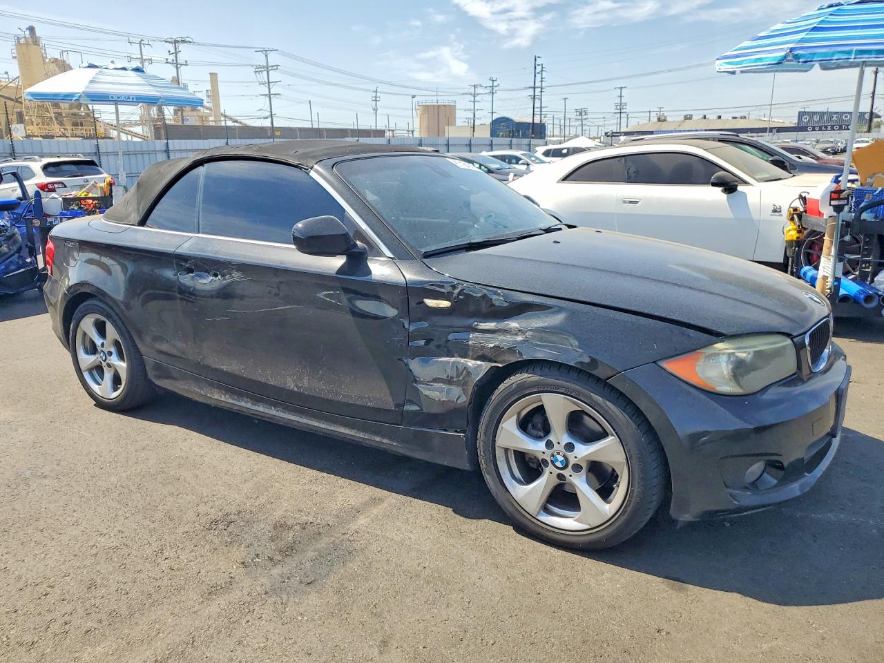 2013 Bmw 128 I Black vin: WBAUN1C55DVR00818