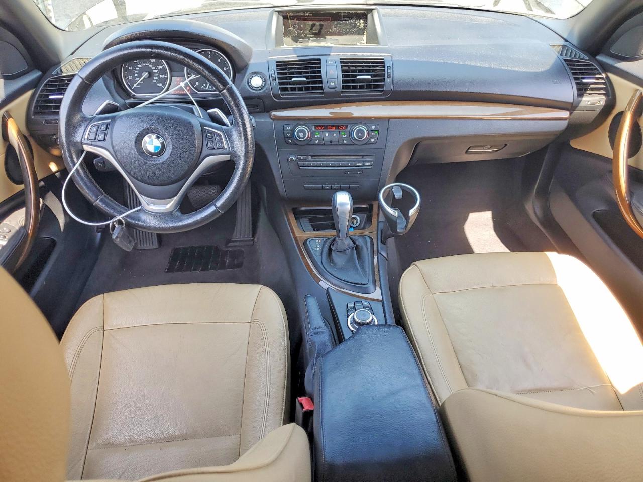 2013 Bmw 128 I Black vin: WBAUN1C55DVR00818