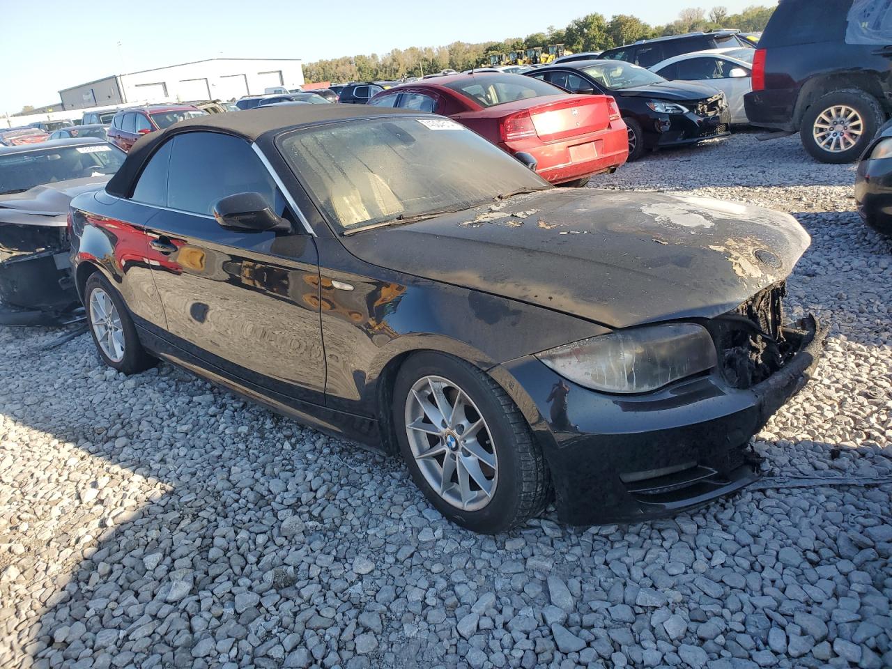 2010 Bmw 128 I Black vin: WBAUN1C57AVH81684