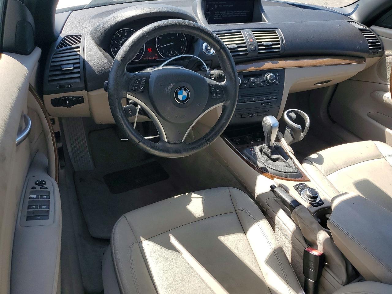 2011 Bmw 128 I White vin: WBAUN1C57BVH83582