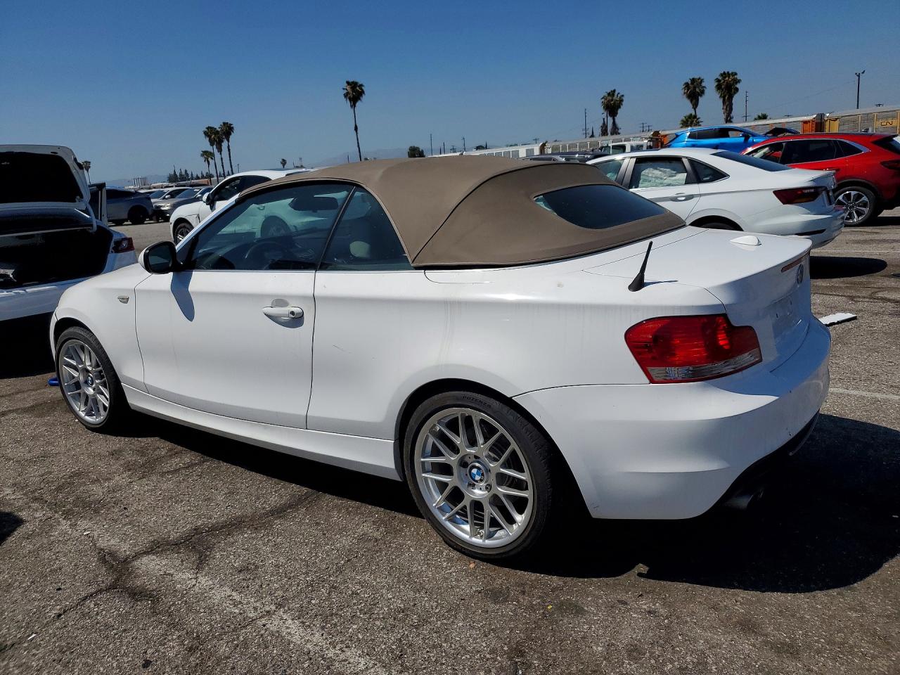2011 Bmw 128 I White vin: WBAUN1C57BVH83582