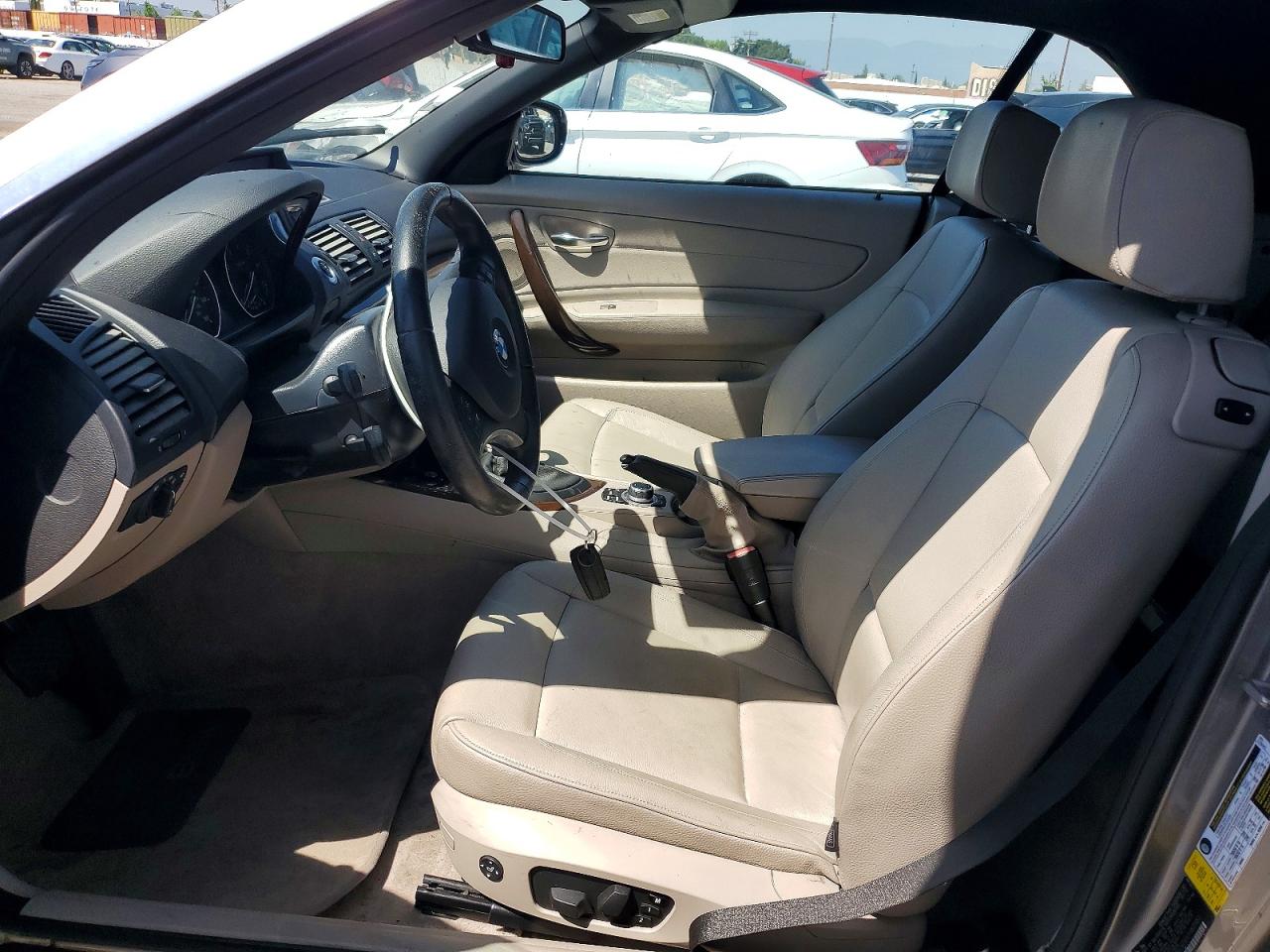 2011 Bmw 128 I White vin: WBAUN1C57BVH83582