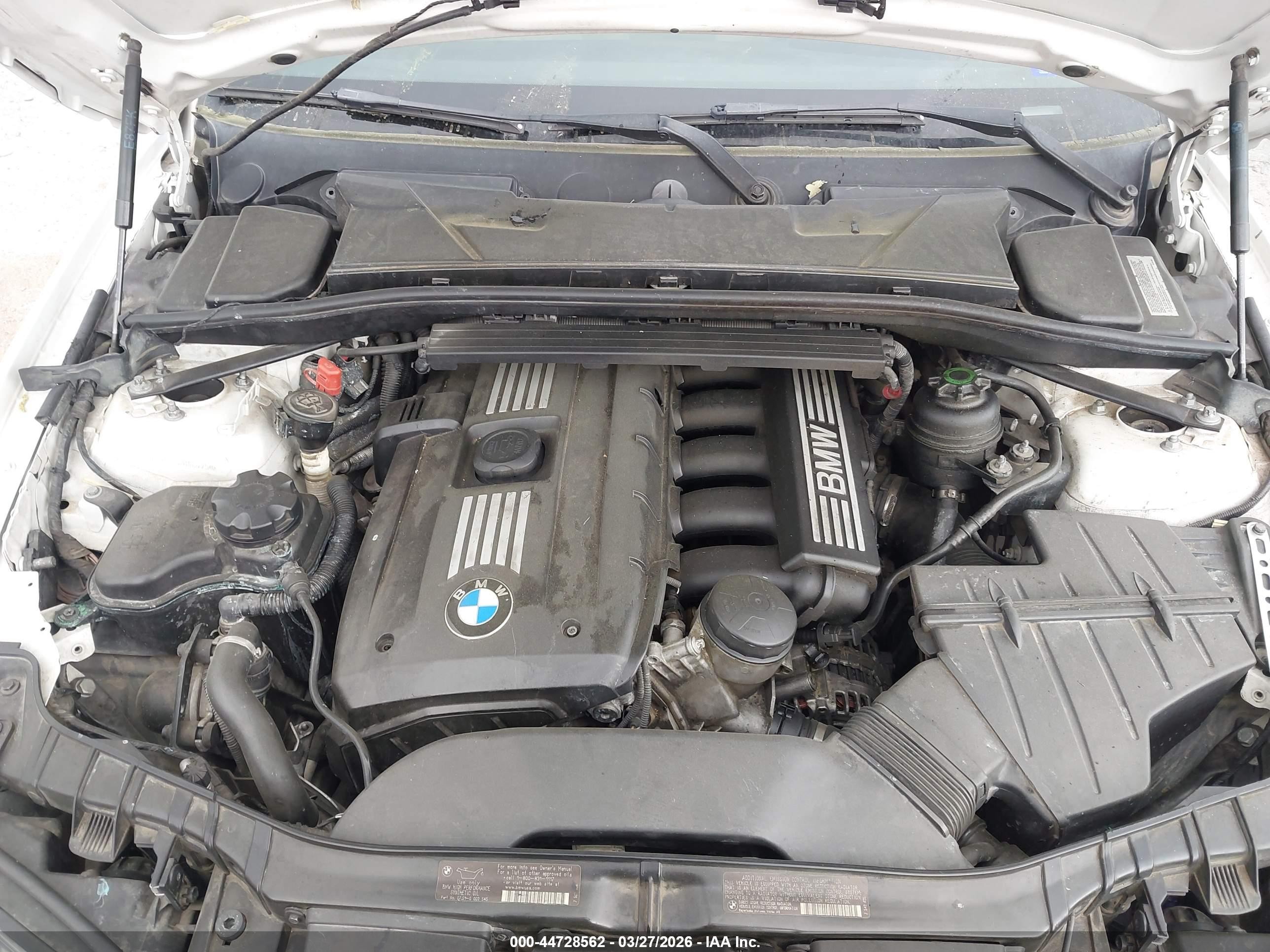 2011 Bmw 128i White vin: WBAUN1C57BVH83775