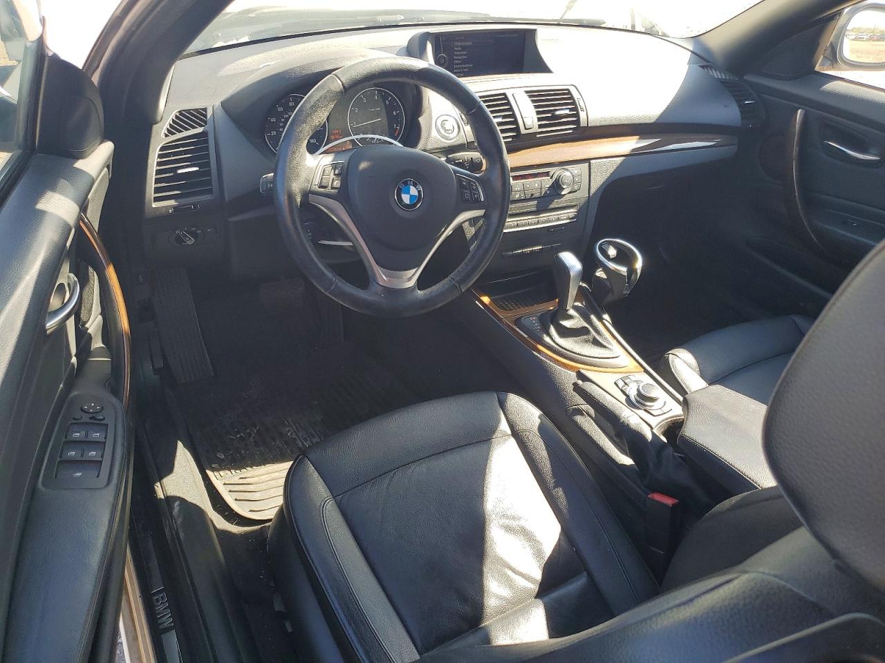 2012 Bmw 128 I White vin: WBAUN1C57CVR00527