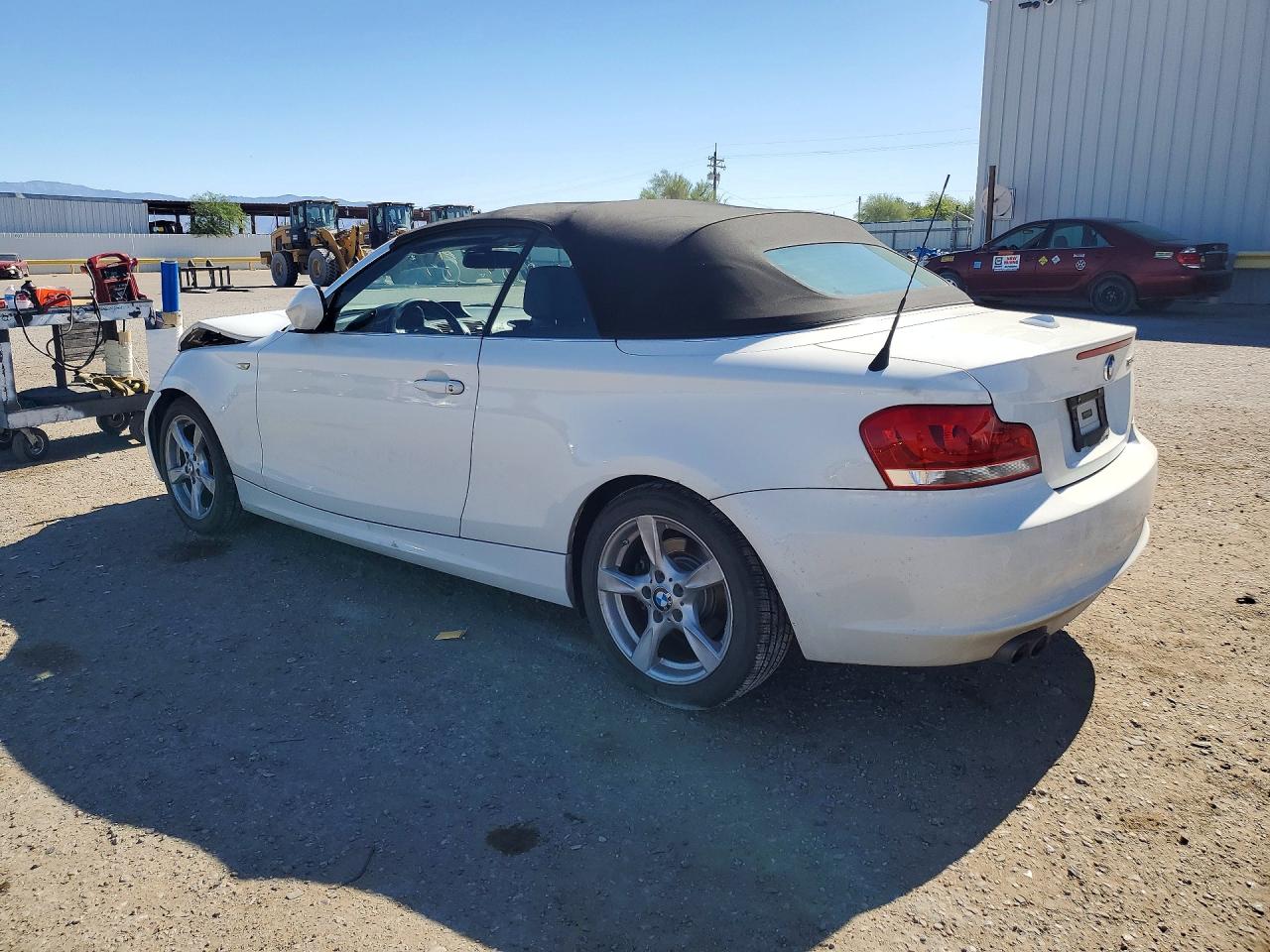 2012 Bmw 128 I White vin: WBAUN1C57CVR00527