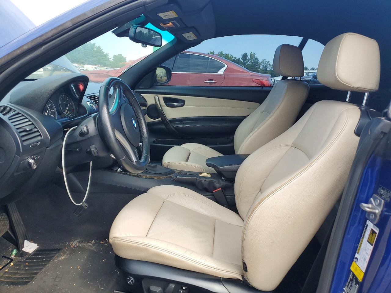 2012 Bmw 128 I Blue vin: WBAUN1C58CVH84113