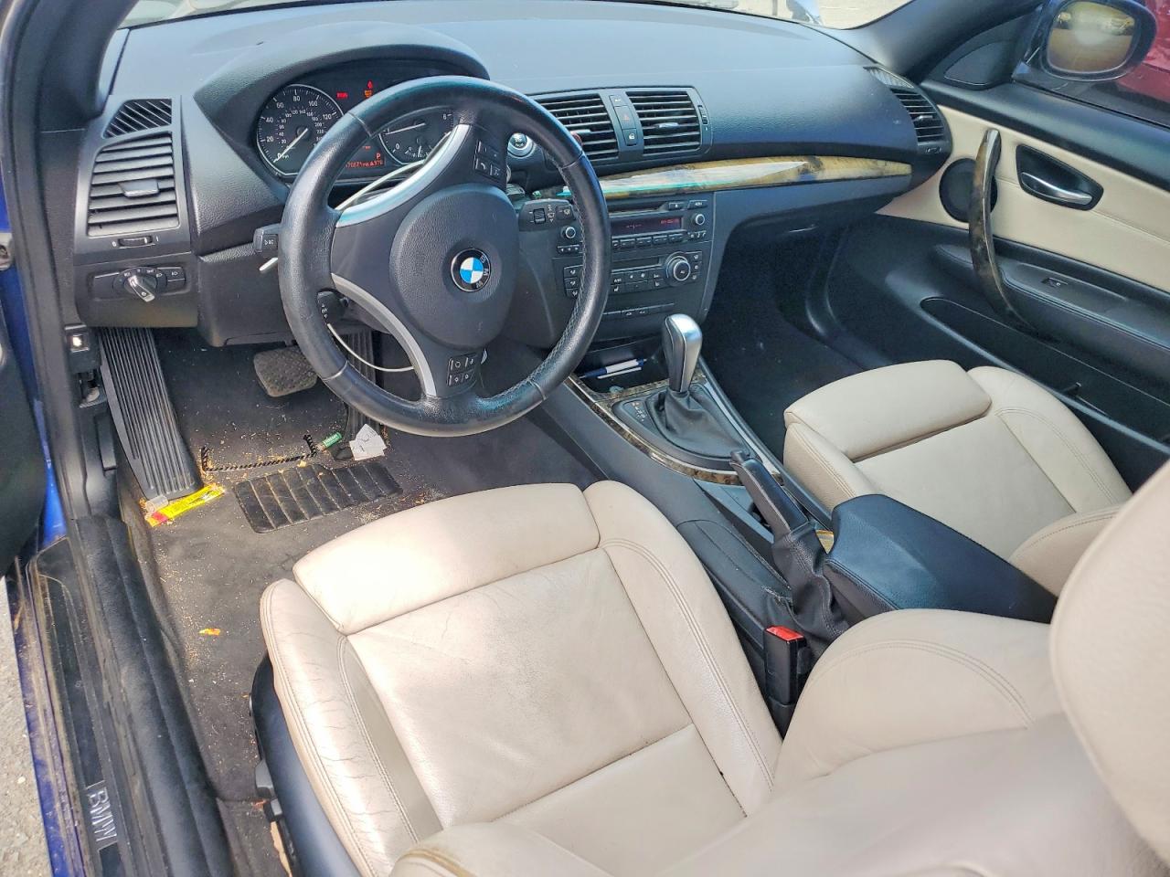 2012 Bmw 128 I Blue vin: WBAUN1C58CVH84113