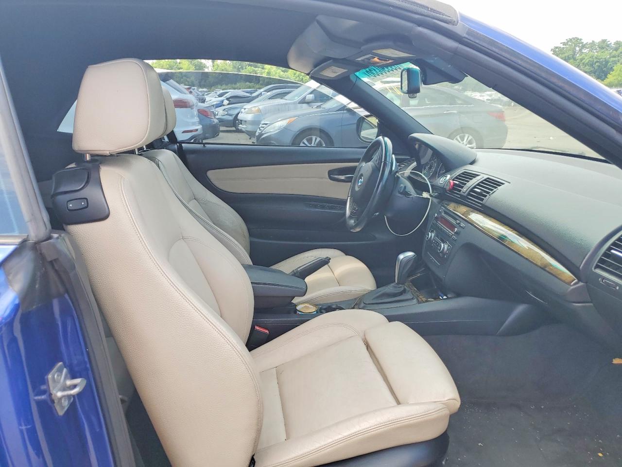 2012 Bmw 128 I Blue vin: WBAUN1C58CVH84113