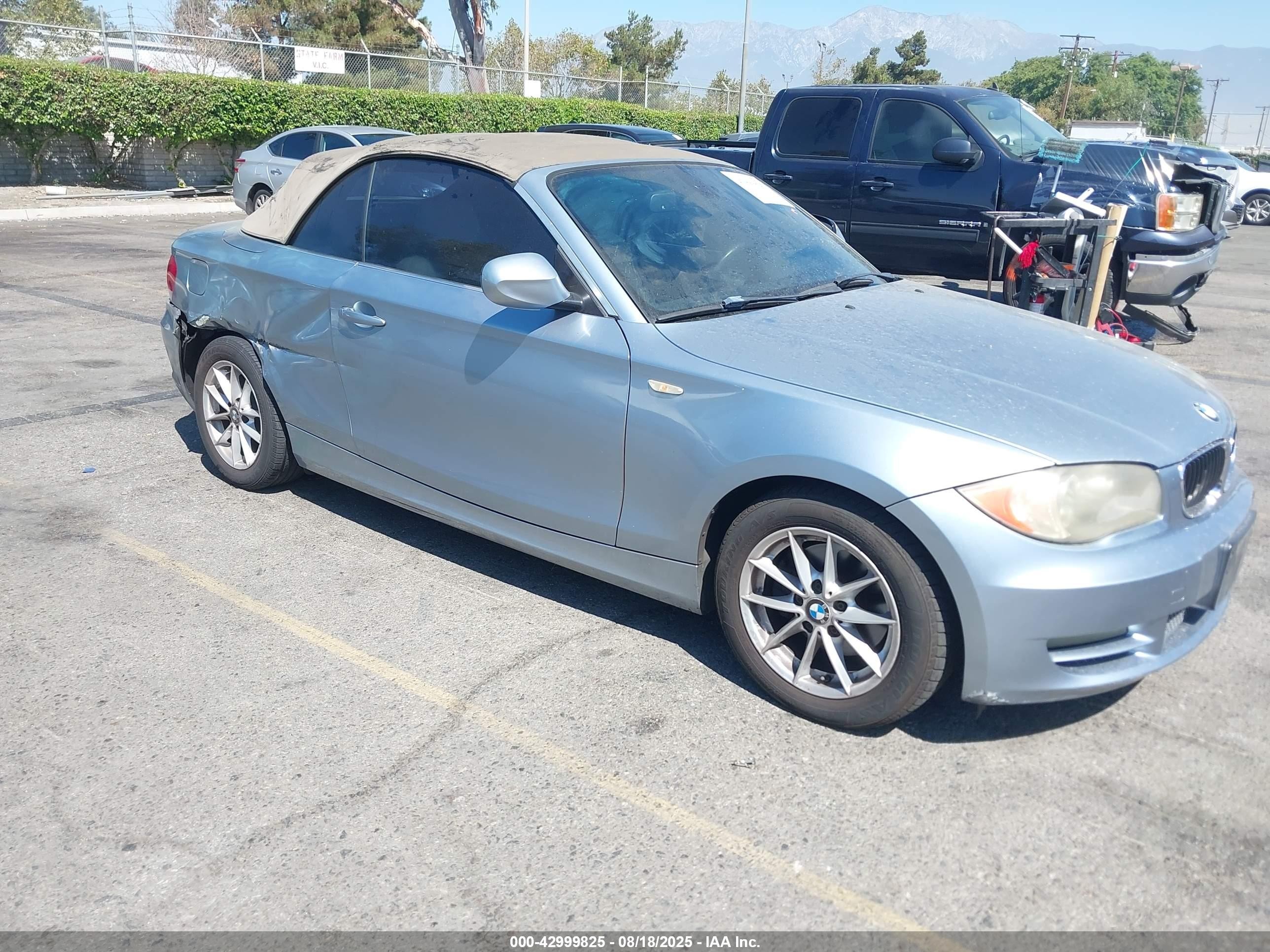 2010 Bmw 128i   Light Blue vin: WBAUN1C59AVH81962