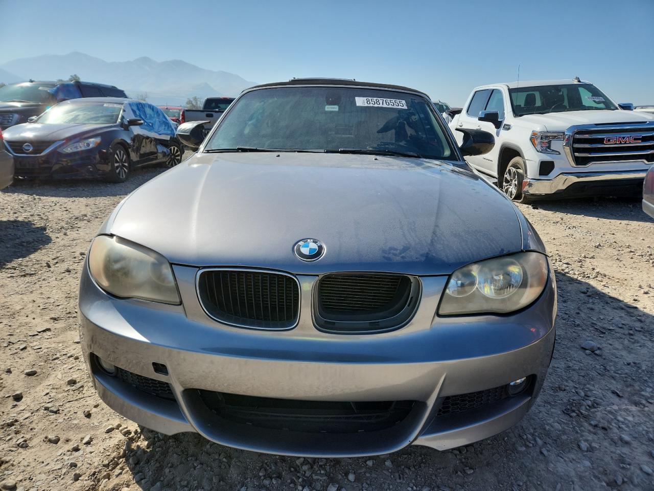 2011 Bmw 128 I Gray vin: WBAUN1C59BVH83339