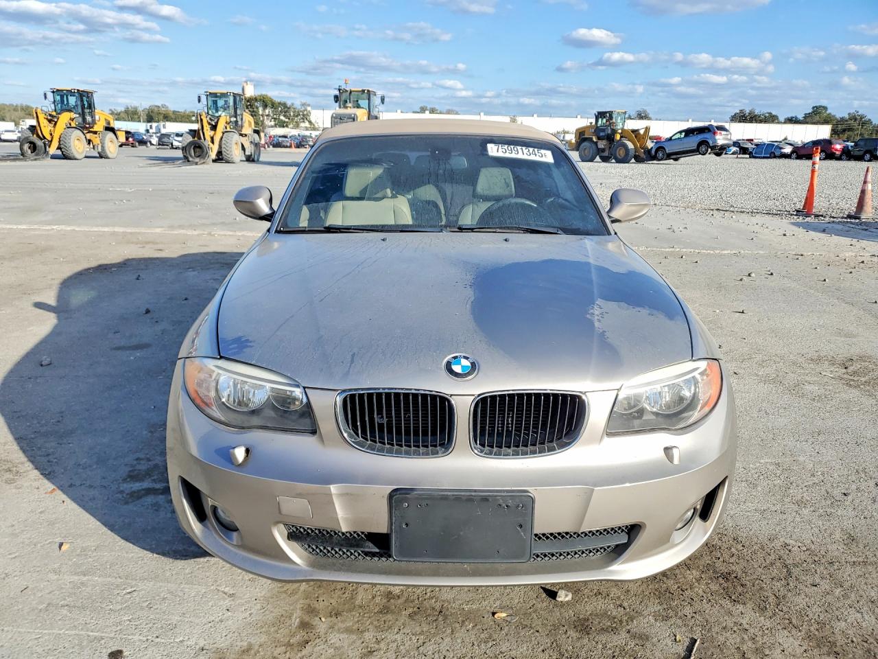 2013 Bmw 128 I Tan vin: WBAUN1C5XDVR00880